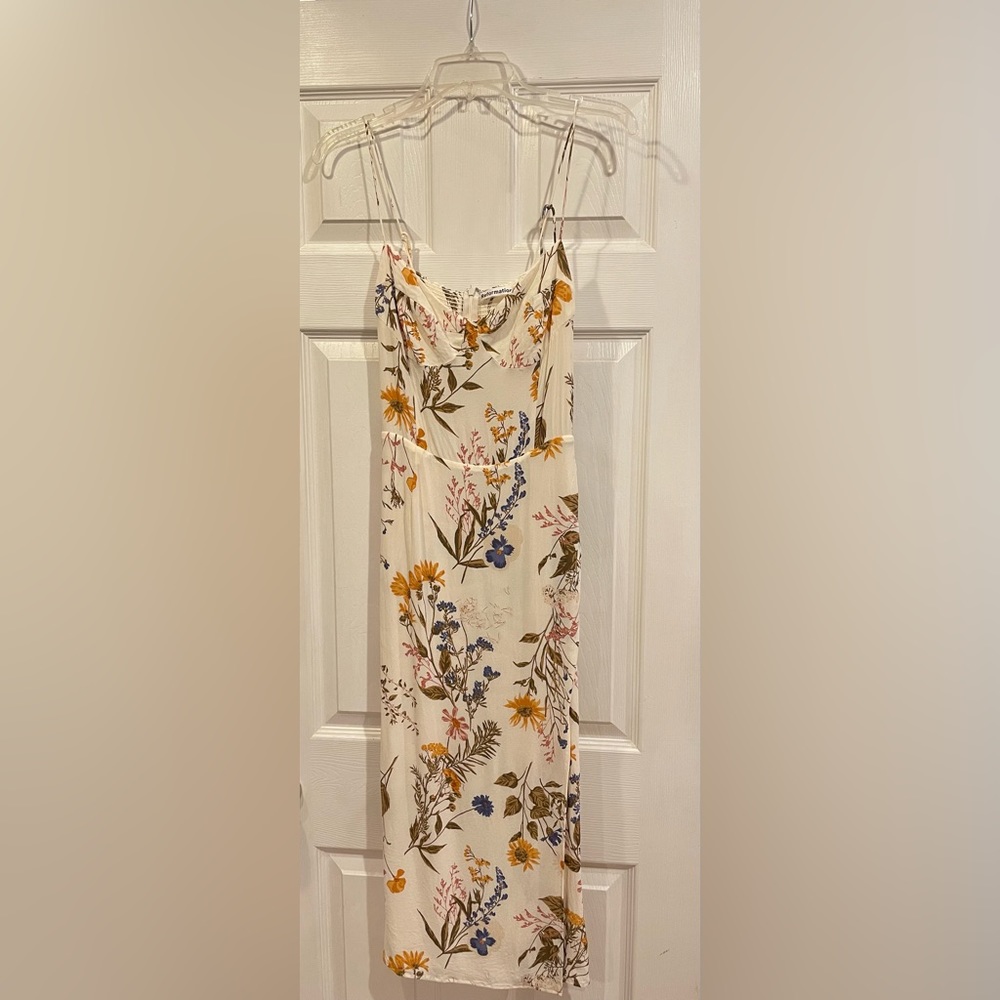 Reformation Kourtney Dress in Frolic